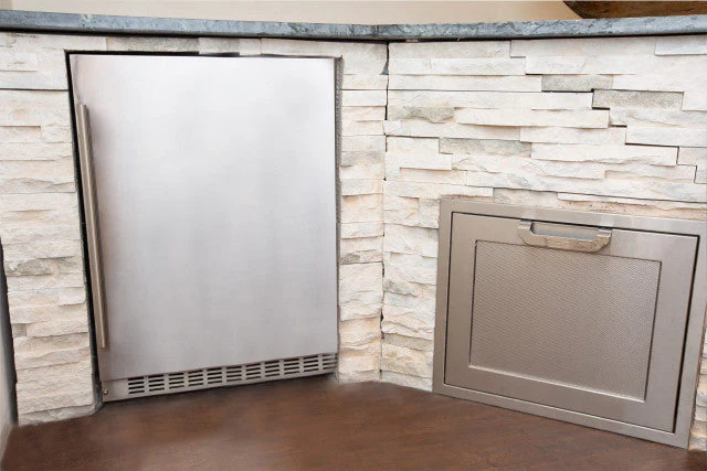 Azure 24" Outdoors Refrigerator with Stainless Steel Door - A224R-S - Image 5