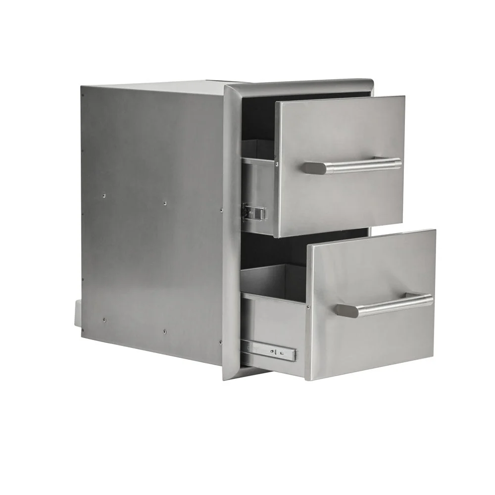 Coyote 16" Double Drawer Cabinet - C3-2DC - Image 2