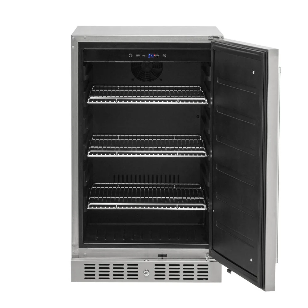 Coyote 21" Built-In Refrigerator with Left Hinge - C121R-S-L - Image 3