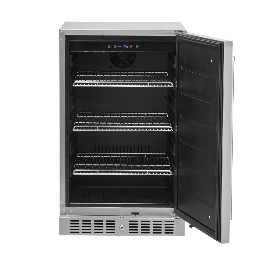 Coyote 21" Built-In Refrigerator with Left Hinge - C121R-S-L - Image 4