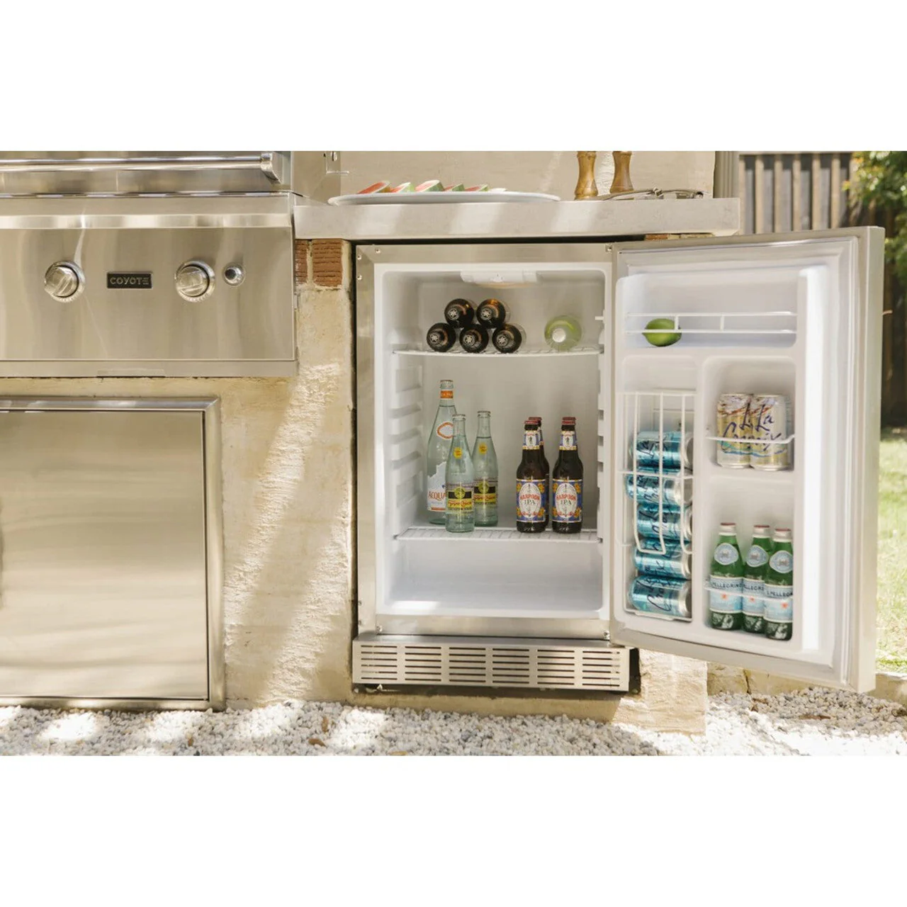 Coyote 21" Refrigerator With Left Hinge - CBIR-L - Image 4