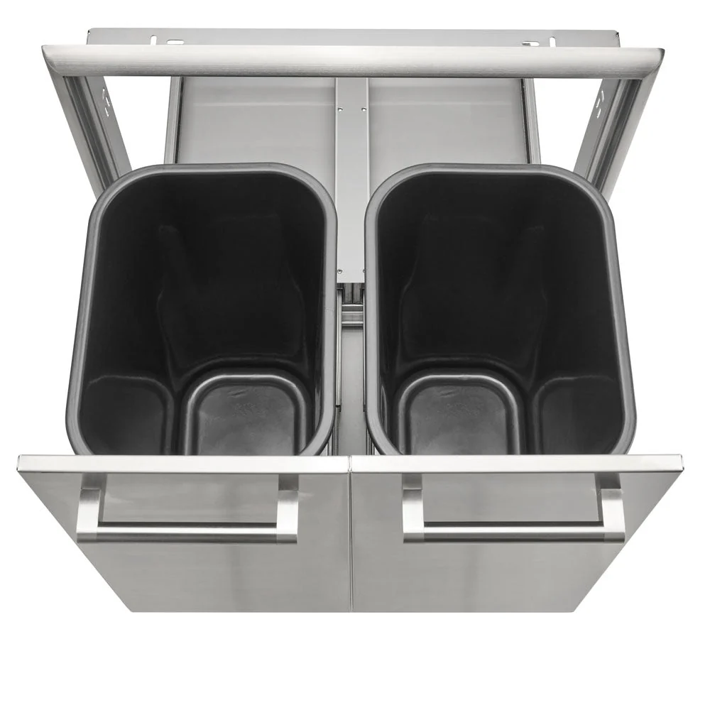 Coyote 26" Pull Out Trash and Recycle Bin - C3-TC - Image 3