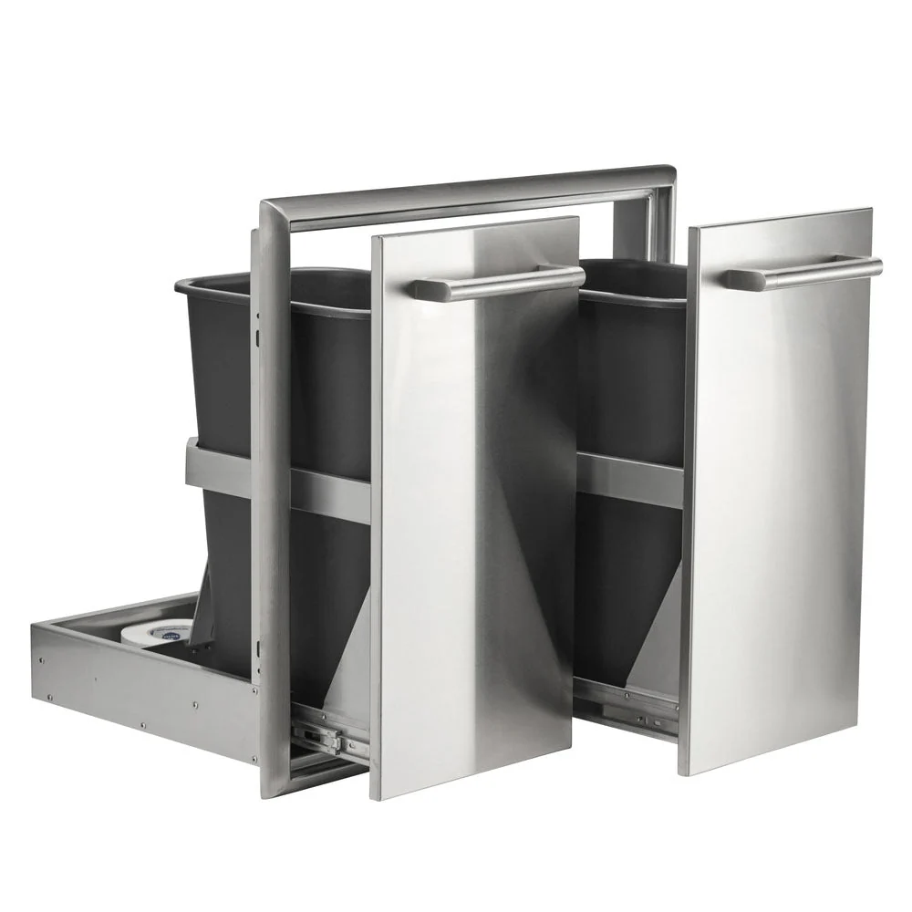 Coyote 26" Pull Out Trash and Recycle Bin - C3-TC - Image 5