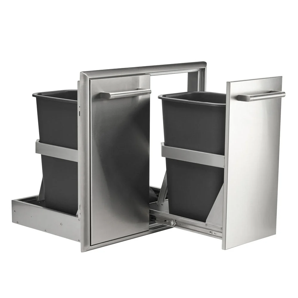 Coyote 26" Pull Out Trash and Recycle Bin - C3-TC - Image 6