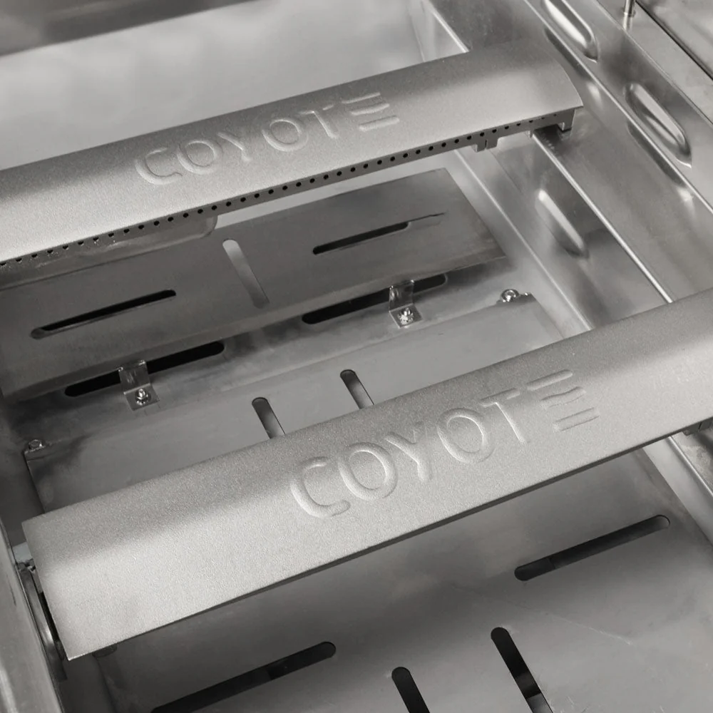 Coyote 34" CL-Series Grill Package - Includes C-Series 34" Built-In Grill, 31" Double Access Door - C3C34+CDA2431 - Image 8