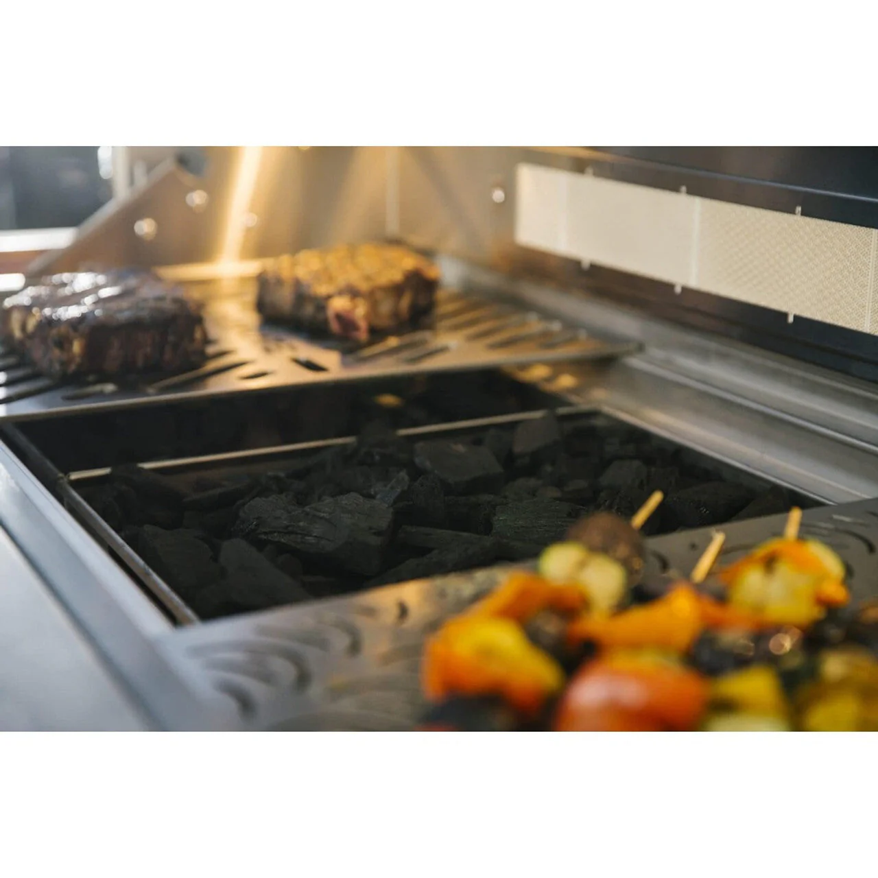 Coyote 36" Built-In Charcoal Grill - C1CH36 - Image 7