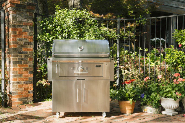 Coyote 36" Charcoal Grill With Cart - C1CH36+C1CH36CT - Image 4