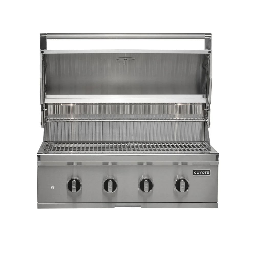 Coyote 36" CL-Series Grill Package w/ Accessories - C3CL36+C3-DA2436+C3DB+CCVR36-BIG+CCHTRAY12+C3CLSIGRATE36V+C1GRDL - Image 3