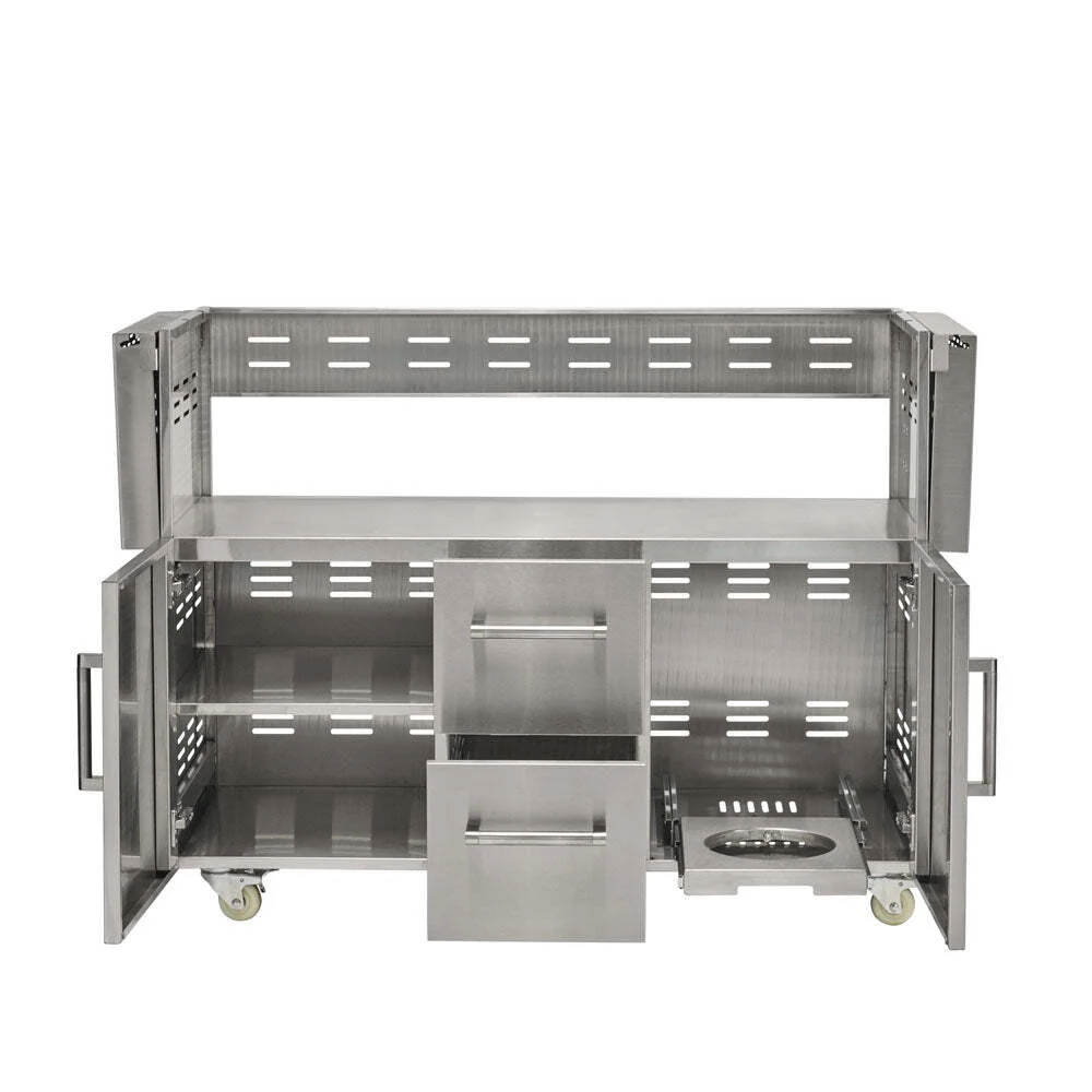 Coyote Cart for 50" Hybrid or Combo Grill - C3HY50CT - Image 2