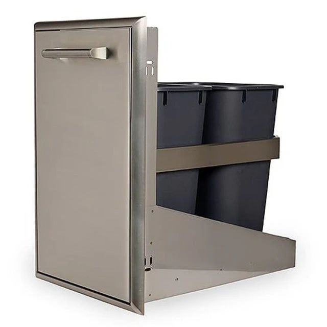 Coyote Front Back Recycle/Trash Combo - CFBTRC - Image 2