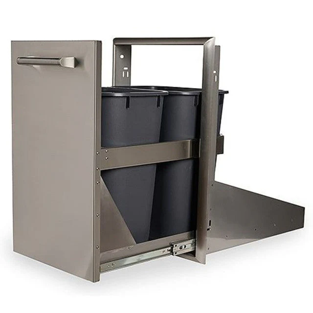 Coyote Front Back Recycle/Trash Combo - CFBTRC - Image 3