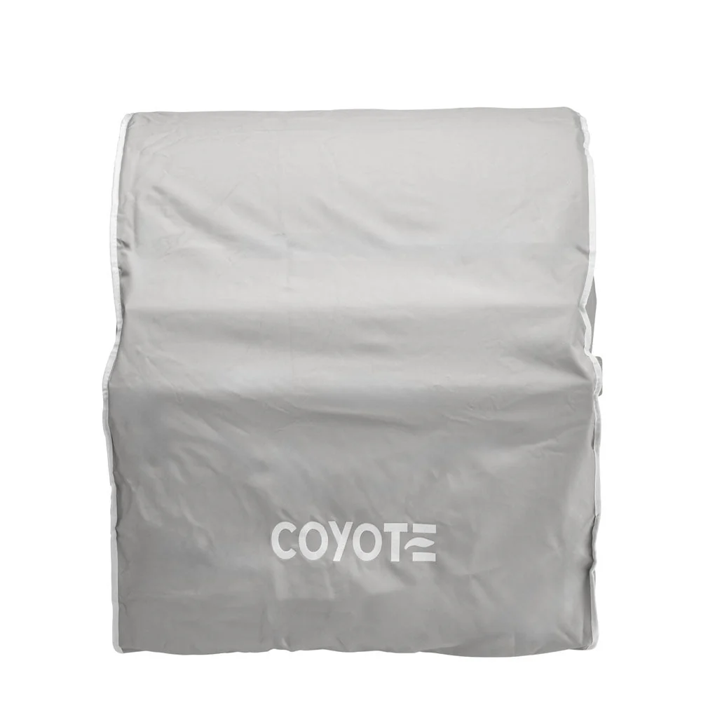Coyote Gray Cover for 28" Built-In Pellet Grill - CCVR28P-BIG - Image 3