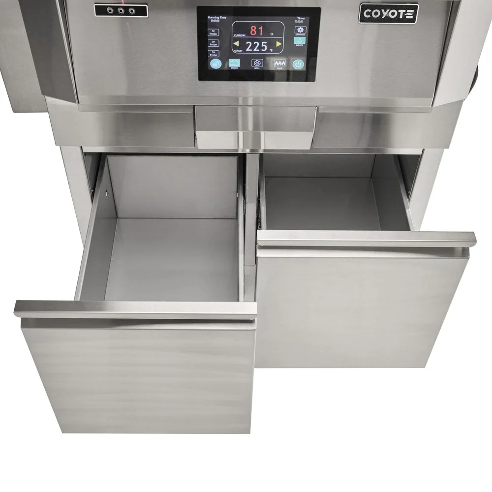 Coyote GEN3 28" Pellet Grill on Cart - C2P28-FS - Image 32