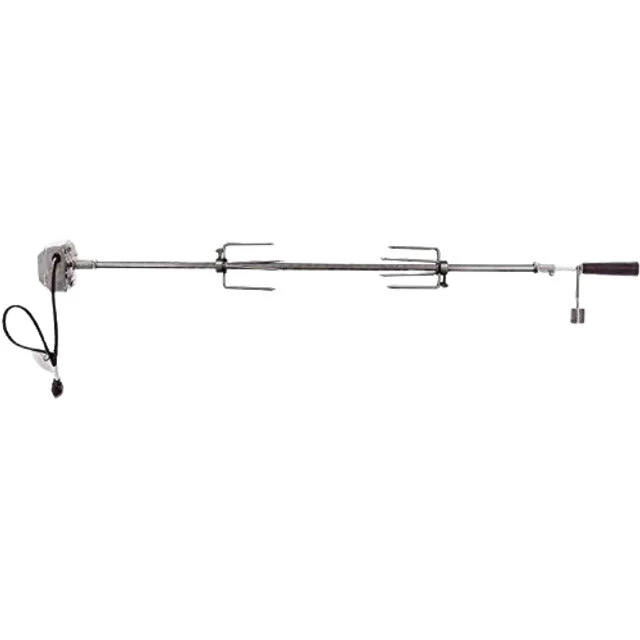 Coyote S-Series 36" Grill Package - Includes Grill w/ Cart, Charcoal Tray, Smoker Box, and Rotisserie Kit - C2SL36+C1S36CT+CCHTRAY12+CSBX - Image 4