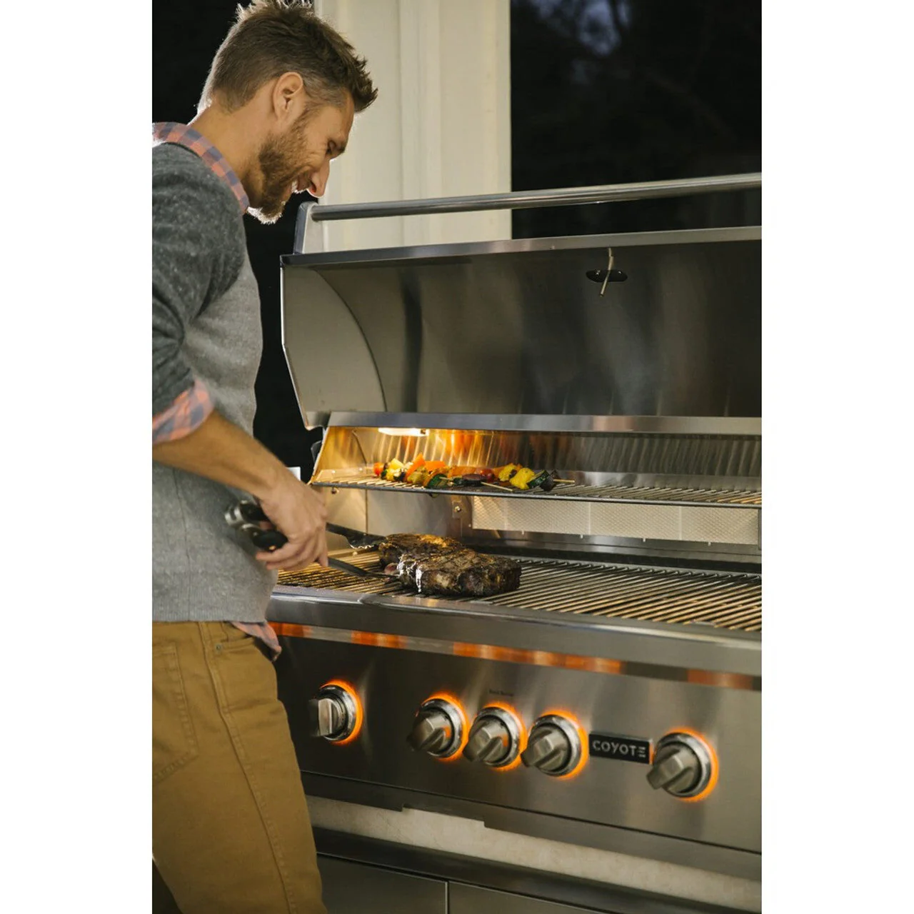 Coyote S-Series 36" Rapid Sear Built-In Gas Grill - C2SL36 - Image 7