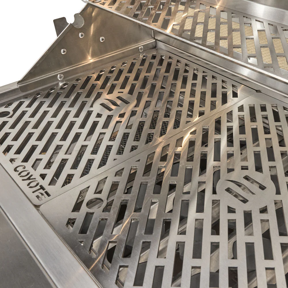 Coyote SL-Series 30" Grill Package - Includes 30" SL-Series Grill, 26" Double Access Door & Double Side Burner - C3SL30+C3-DA2426+C3DB - Image 13