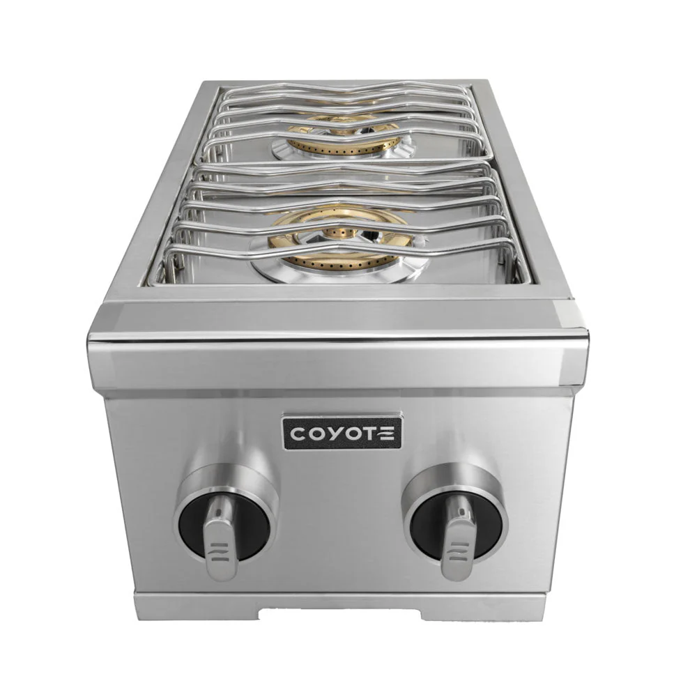 Coyote SL-Series 30" Grill Package - Includes 30" SL-Series Grill, 26" Double Access Door & Double Side Burner - C3SL30+C3-DA2426+C3DB - Image 26