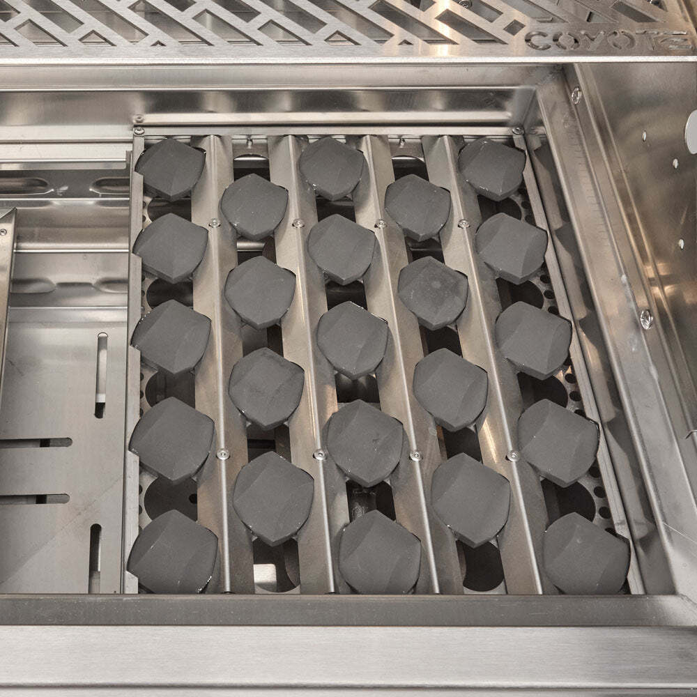 Coyote SL-Series 36" Grill Package - Includes 36" SL-Series Grill, 36" Double Access Door & Double Side Burner - C3SL36+C3-DA2436+C3DB - Image 8