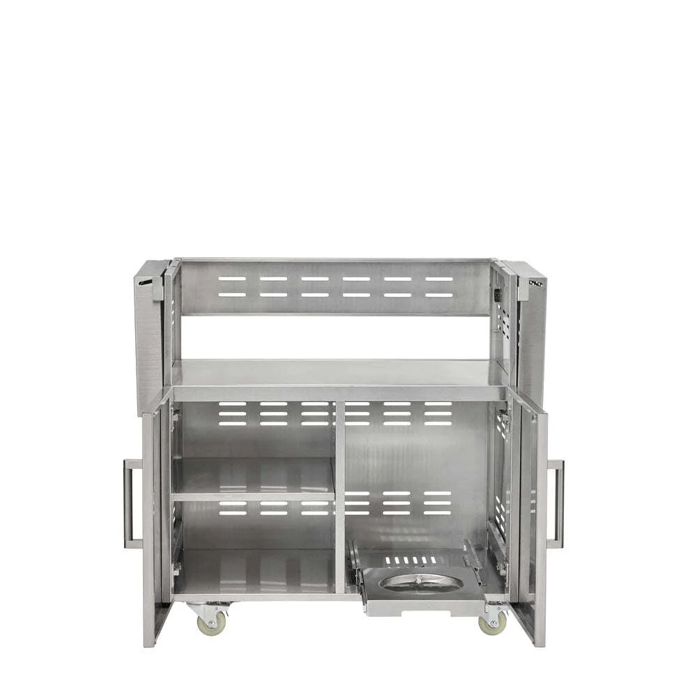 Coyote SL-Series 36" Grill Package - Includes 36" SL-Series Grill w/ Cart, Charcoal Tray, Smoker Box, and Rotisserie Kit - C3SL36+C3S36CT+CCHTRAY12+CSBX+C3ROT36 - Image 28