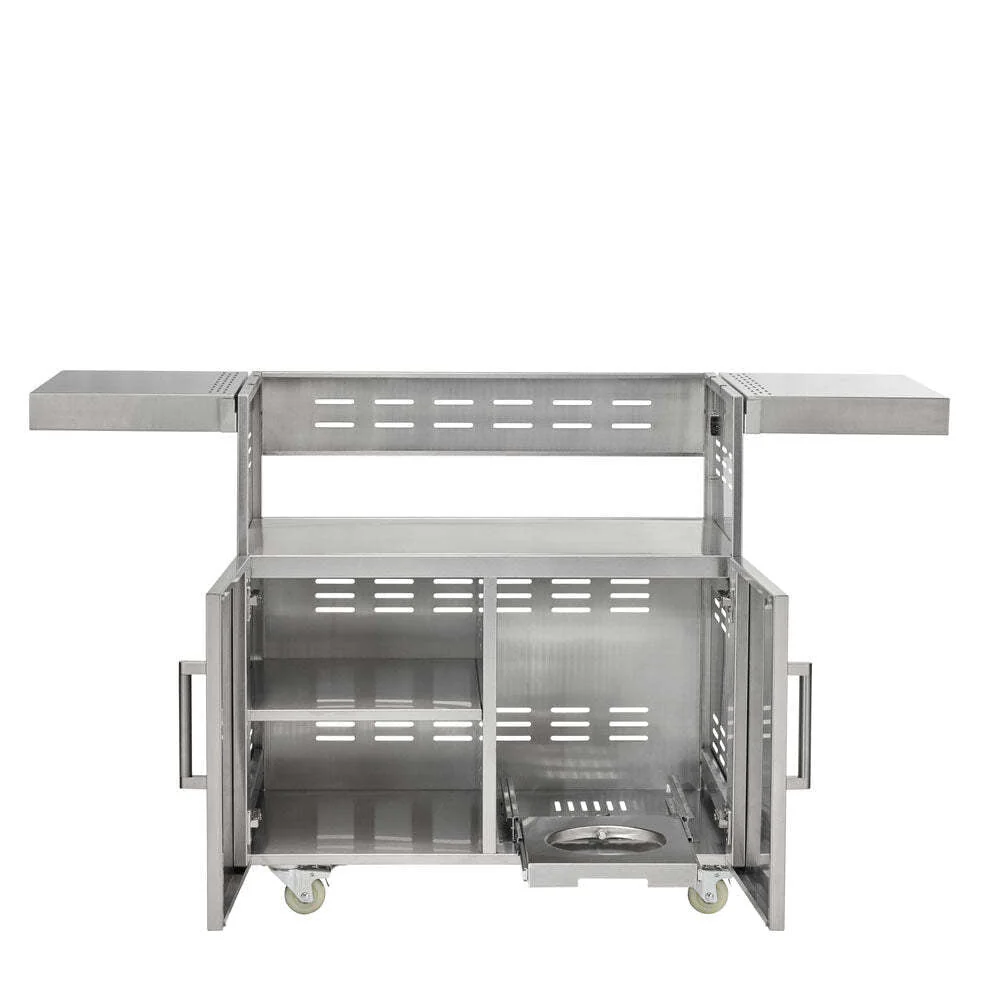 Coyote SL-Series 36" Grill Package - Includes 36" SL-Series Grill w/ Cart, Charcoal Tray, Smoker Box, and Rotisserie Kit - C3SL36+C3S36CT+CCHTRAY12+CSBX+C3ROT36 - Image 30
