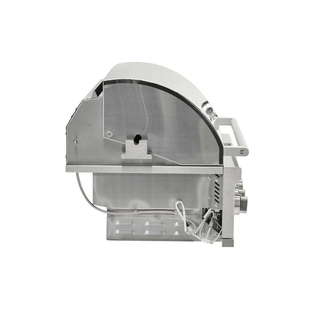 Coyote SL-Series 42" Ultimate Grill Package - Includes 42" SL-Series Grill, 36" Pellet Grill, 39" Double Access Door, Power Burner & 24" Outdoor Refrigerator - C3SL42+C2P36+C3-DA2439+C3PB+C124R-S - Image 4