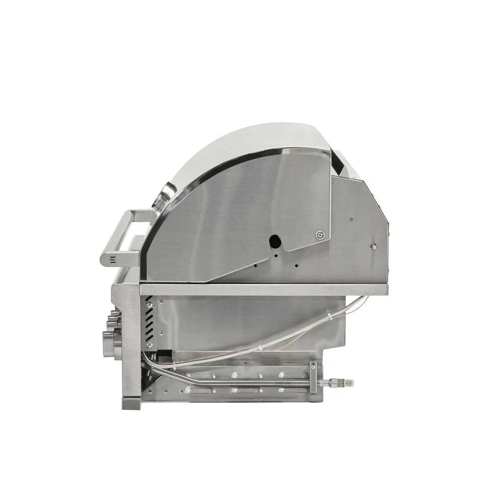 Coyote SL-Series 42" Ultimate Grill Package - Includes 42" SL-Series Grill, 36" Pellet Grill, 39" Double Access Door, Power Burner & 24" Outdoor Refrigerator - C3SL42+C2P36+C3-DA2439+C3PB+C124R-S - Image 5