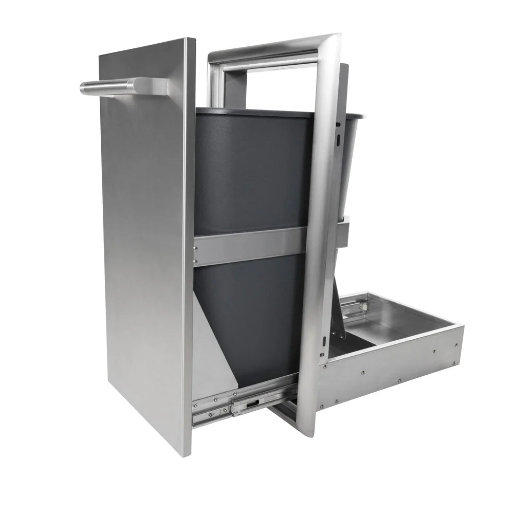 HAVEN 6 FT Outdoor Kitchen Island with 30" Coyote Grill - HOD72 - Image 5